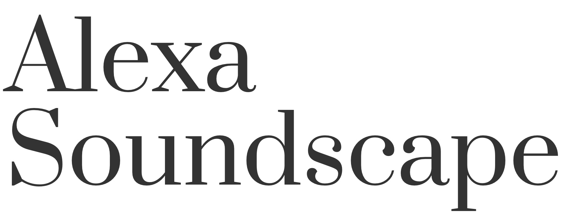 Alexa Soundscape